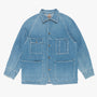 12oz Denim Cactus Coverall Midtone Blue