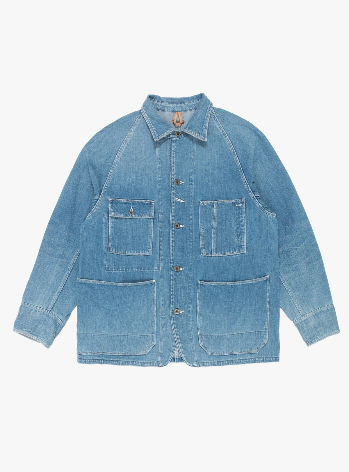 12oz Denim Cactus Coverall Midtone Blue