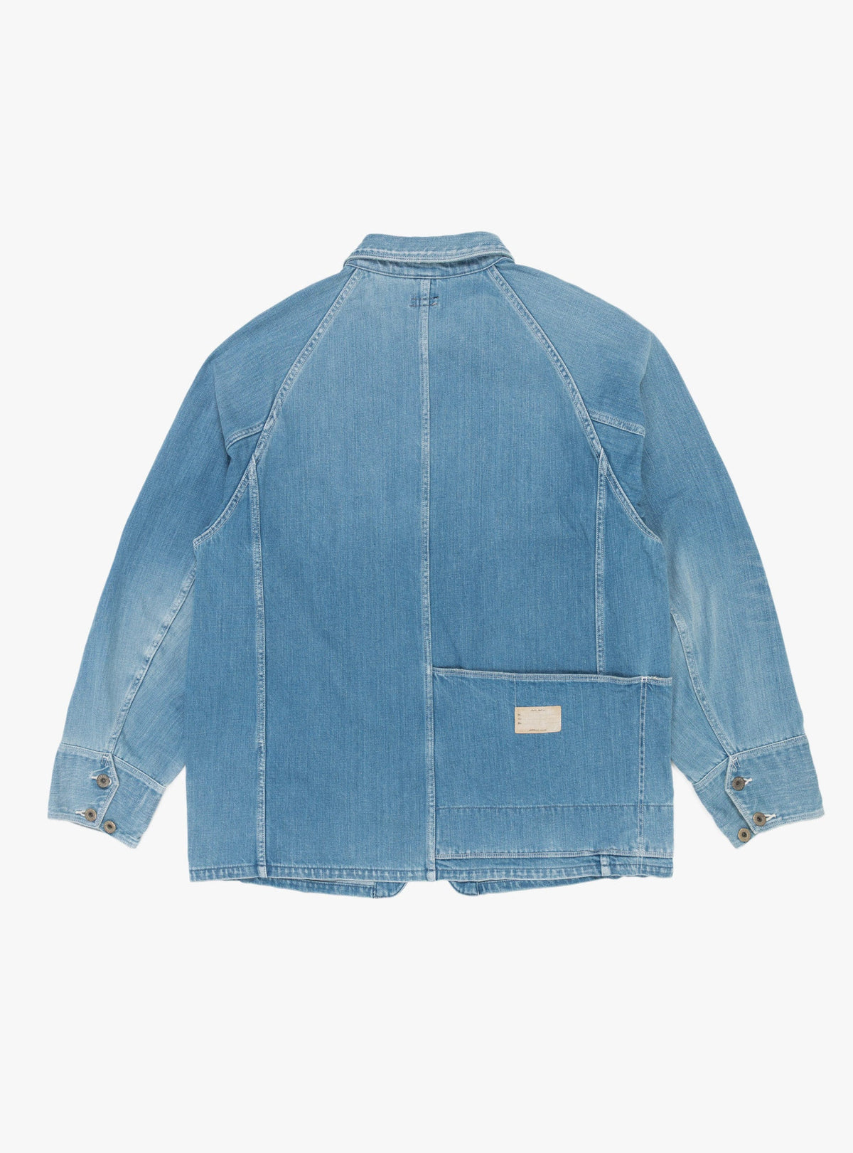 12oz Denim Cactus Coverall Midtone Blue