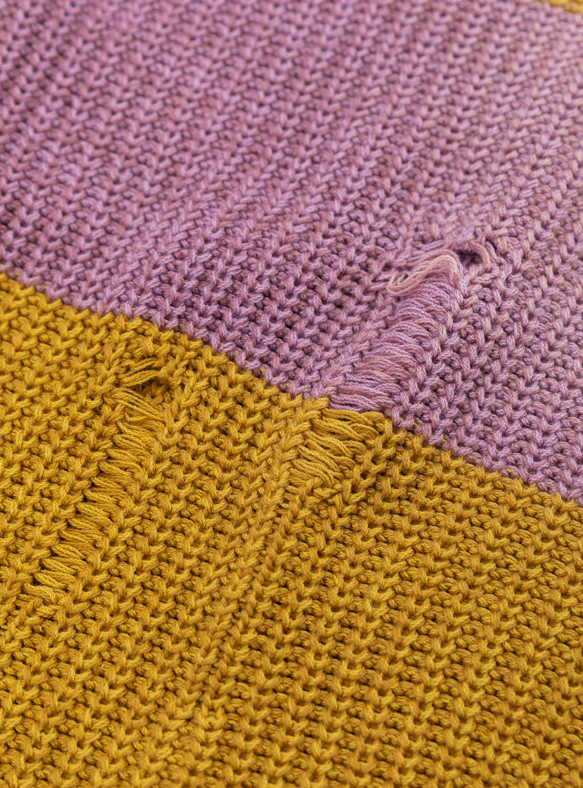 5G Cotton Knit Rugger Shirt Yellow and Pink