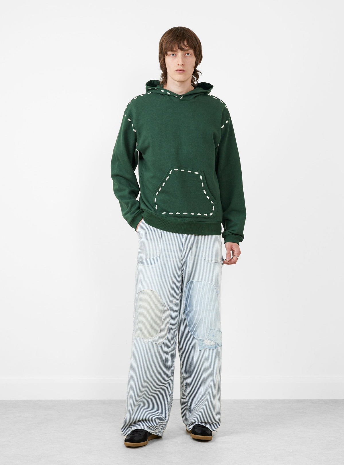SWT Knit Marionette Hoodie Green