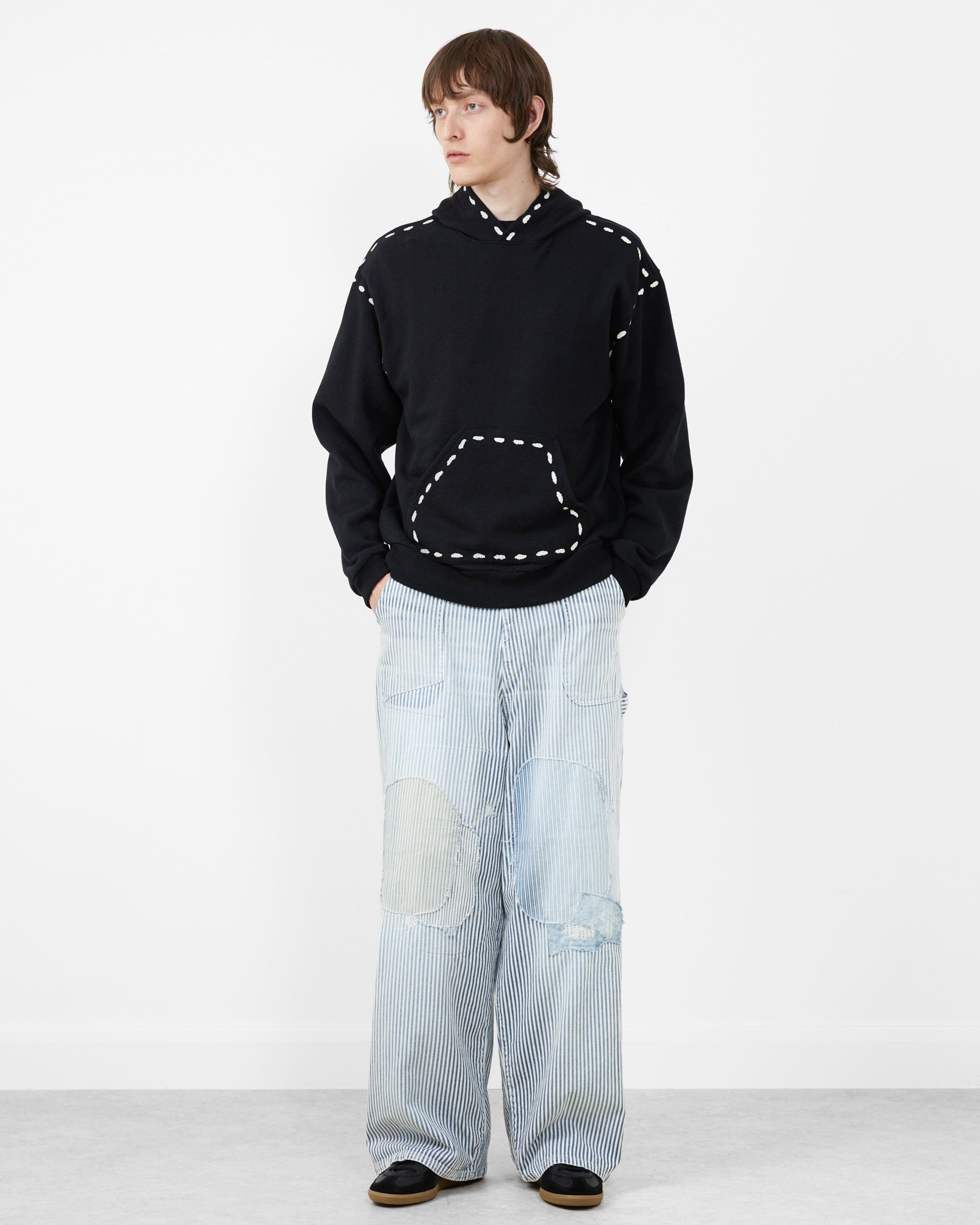 SWT Knit Marionette Hoodie Black