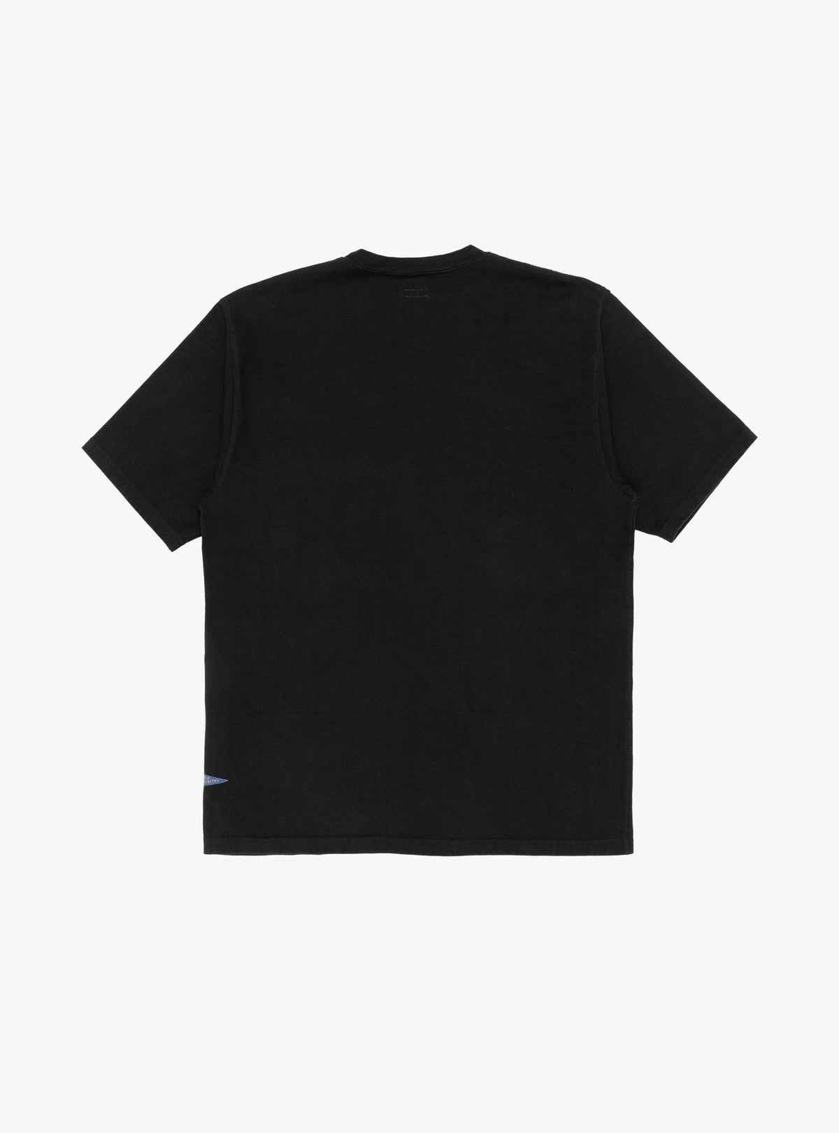 Dense Jersey Butterfly Concho Pocket Tee Black