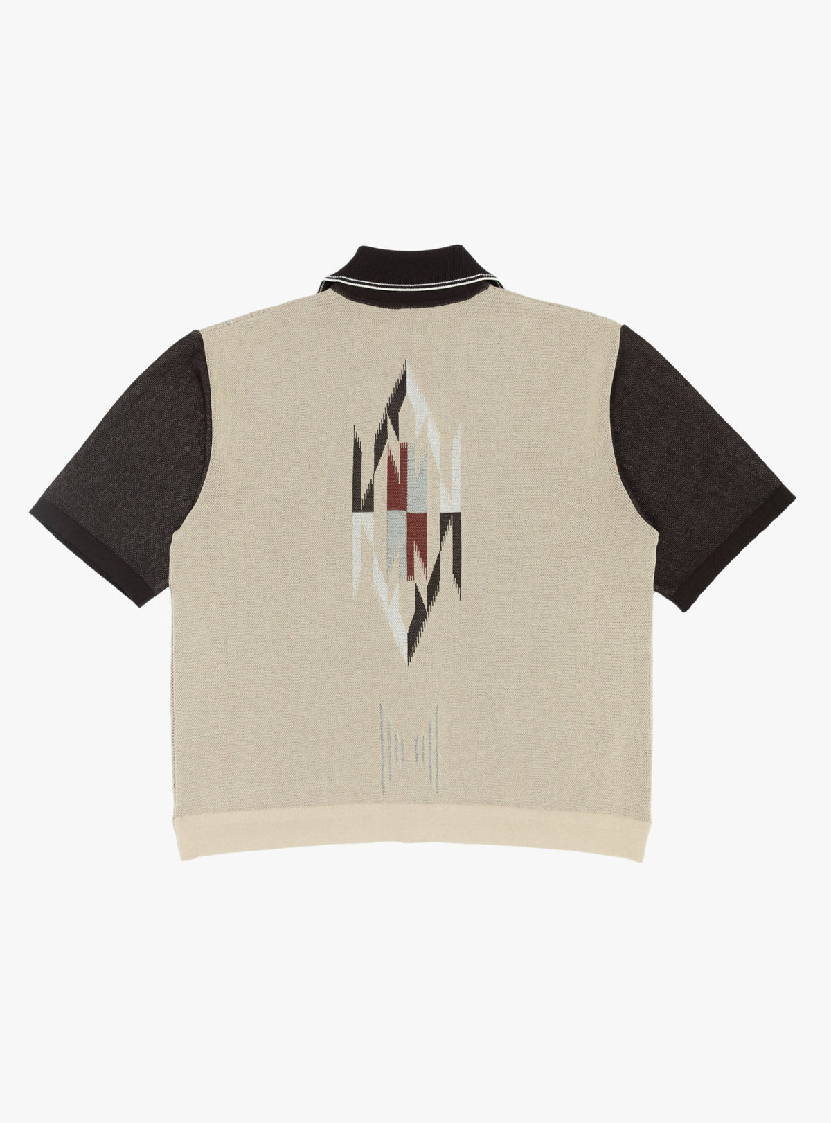 12G Cotton Knit Chimayo Aloha Polo Beige
