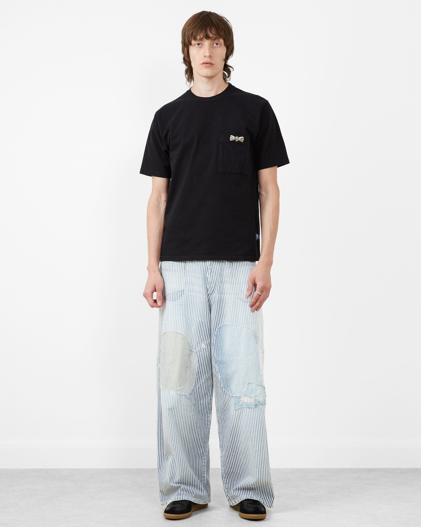 10oz Hickoree Stripe Painter Port Baggy Pants
