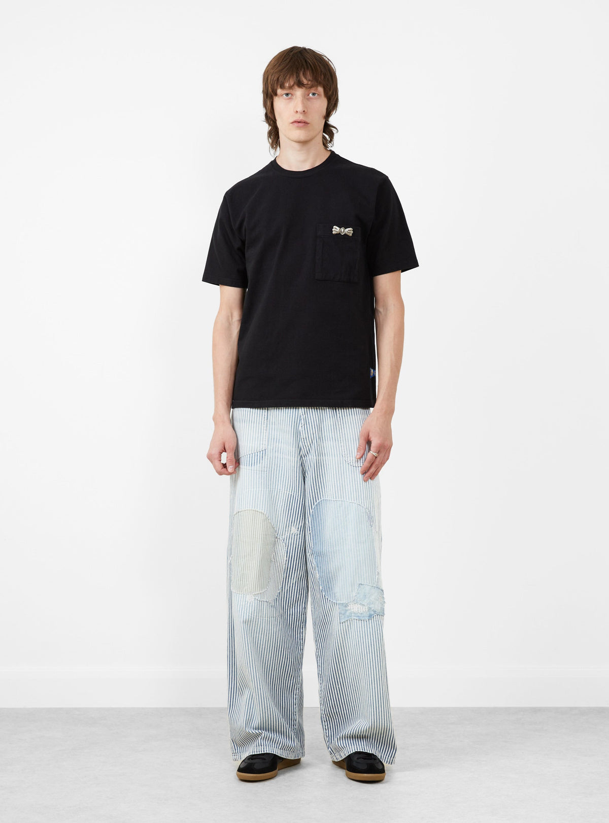 10oz Hickoree Stripe Painter Port Baggy Pants