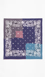 Fastcolour Selvedge Garden Patchwork Bandana Purple