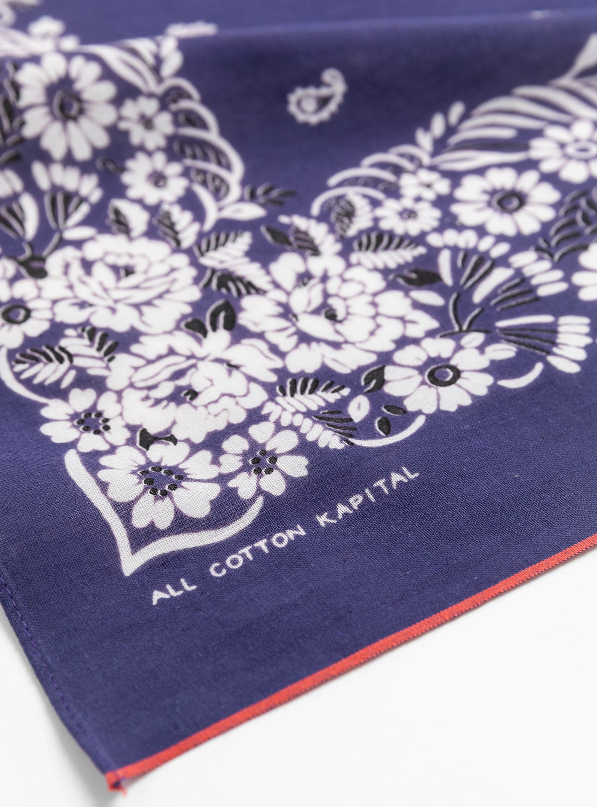 Fastcolour Selvedge Garden Patchwork Bandana Purple