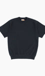 Waialua Short Sleeve Sweatshirt Blue Graphite