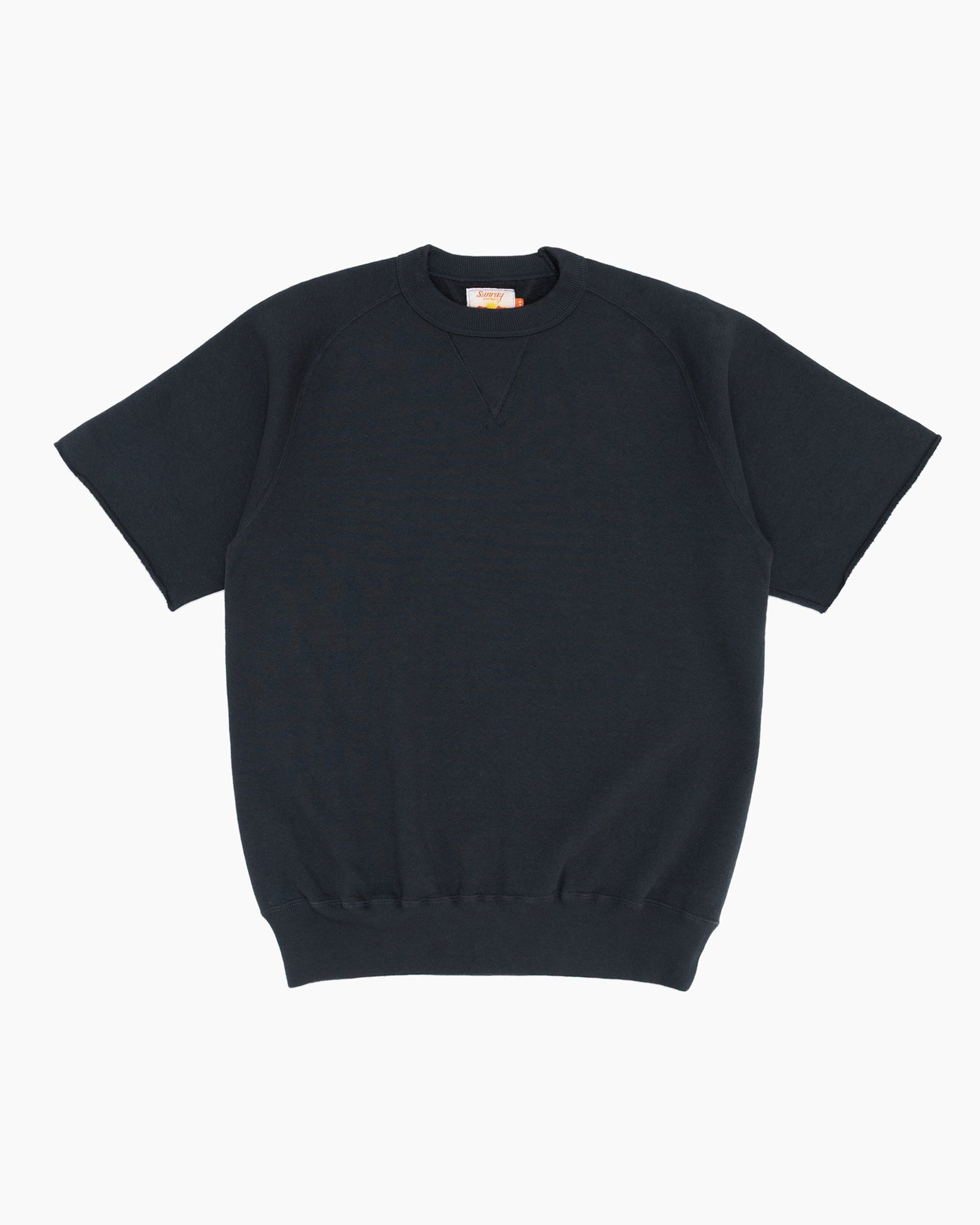 Waialua Short Sleeve Sweatshirt Blue Graphite