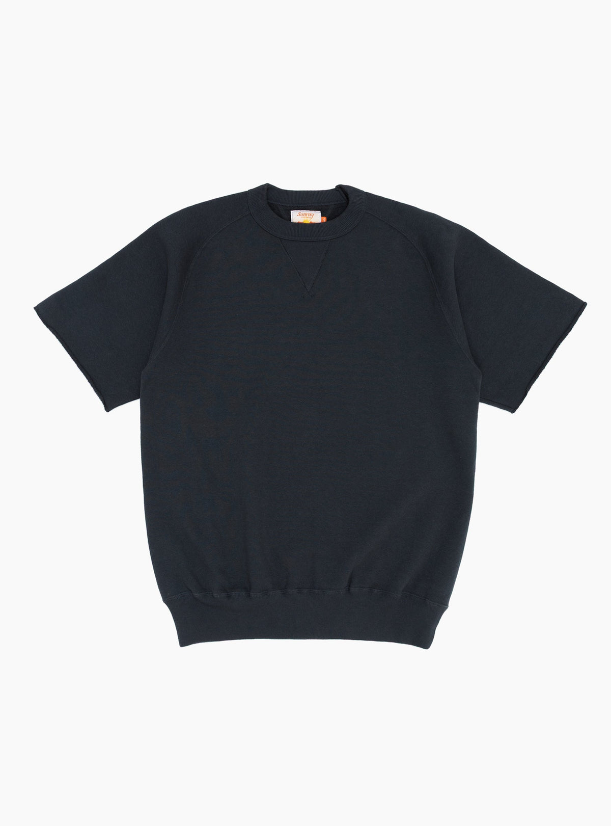 Waialua Short Sleeve Sweatshirt Blue Graphite