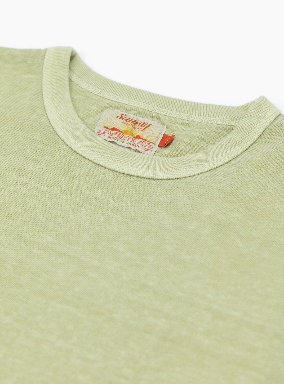Haleiwa Short Sleeve T-Shirt Pigment Dye Winter Pear
