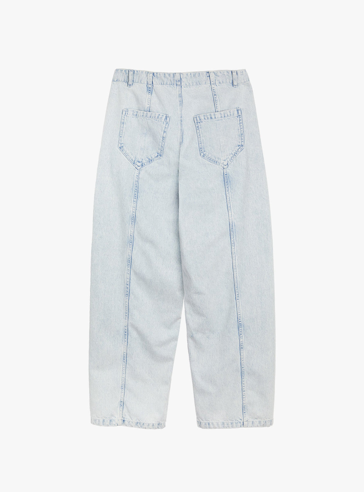 Displaced Seam Jean Indigo
