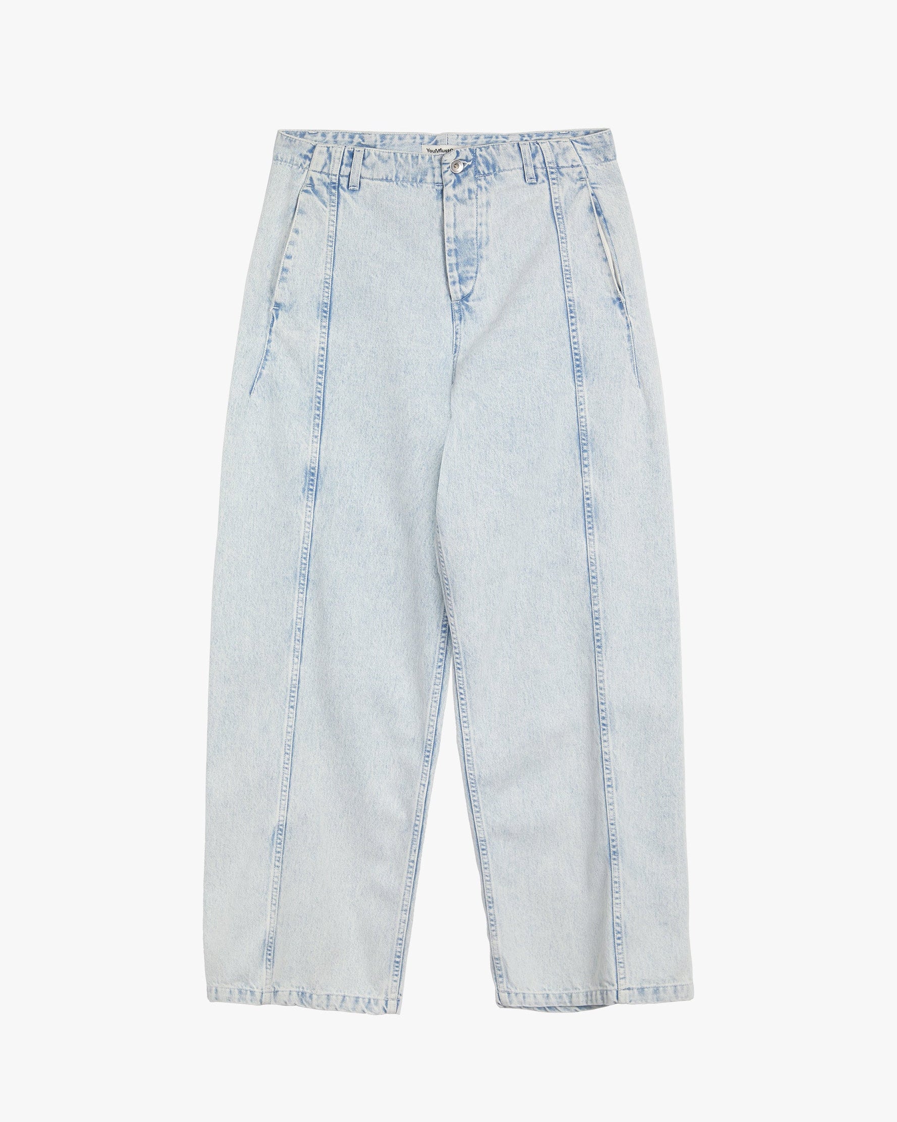 Displaced Seam Jean Indigo